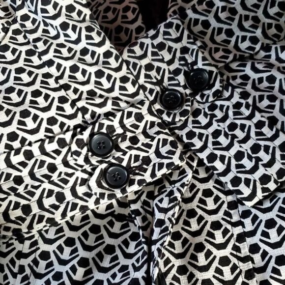 Short Sleeve Blazer The Limited Jacket Coat 3 Button Women's Medium WOMAN'S - Picture 6 of 8